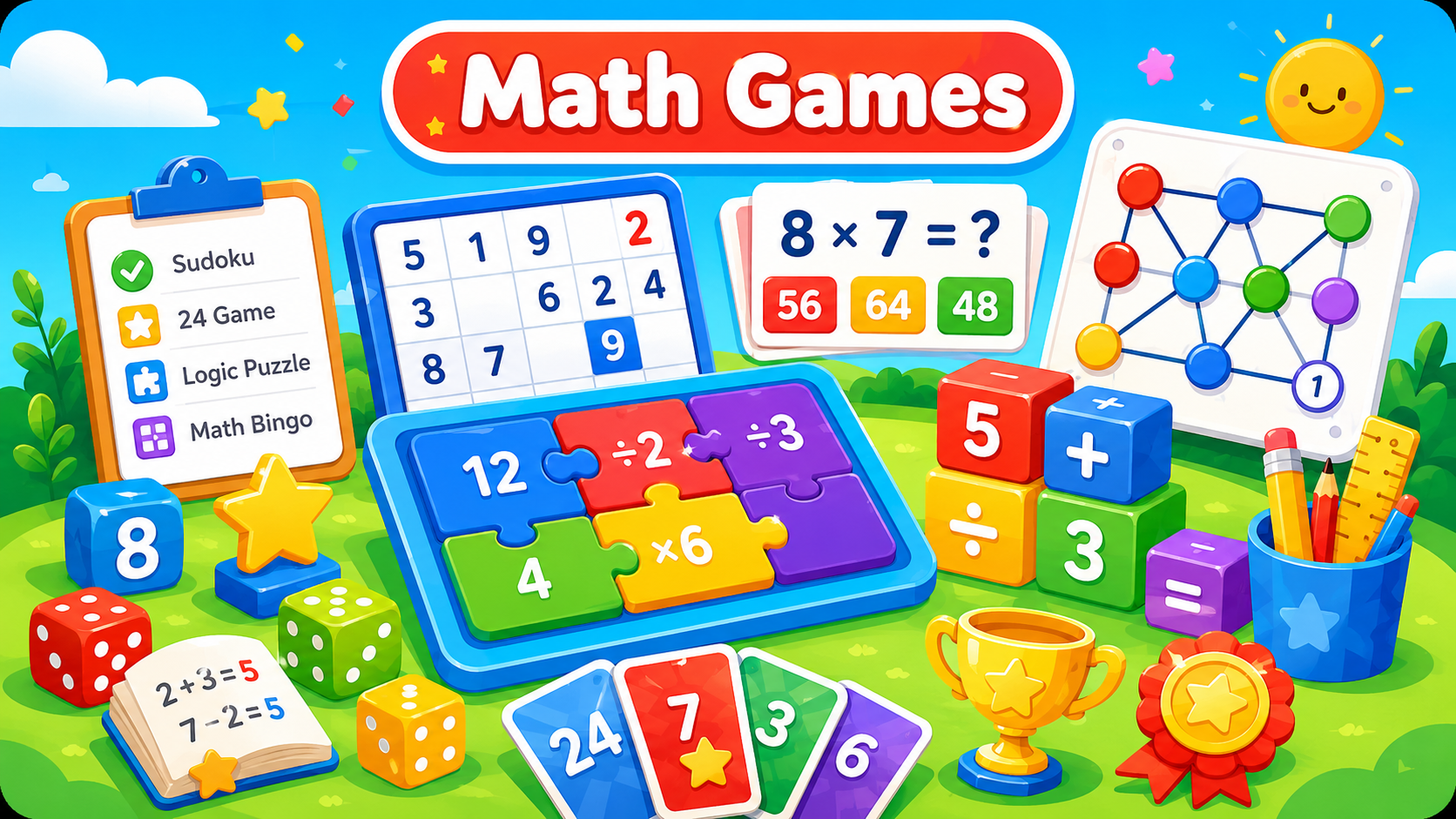เกมคณิตและ Logic Puzzle